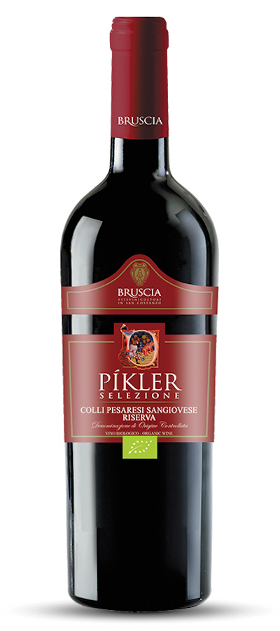 Bruscia - Pikler Selection - Colli Pesaresi Sangiovese Riserva DOC (BIO)
